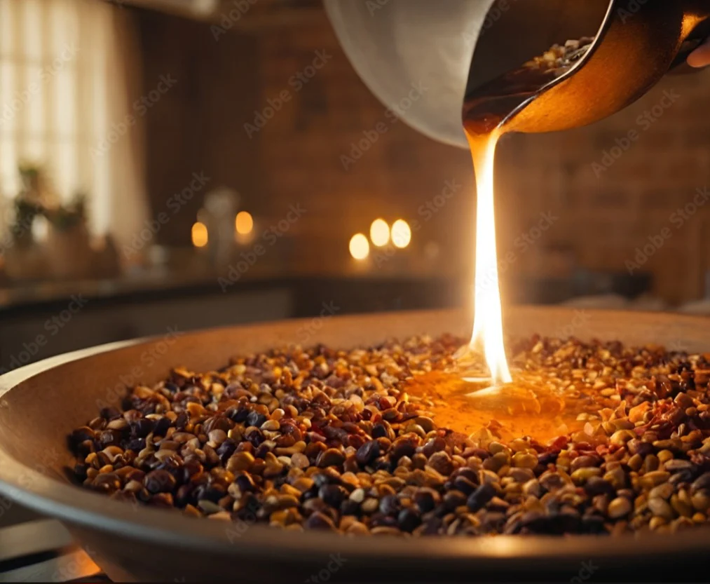 Cellulite Coffee Oil & Dry Scrub Set